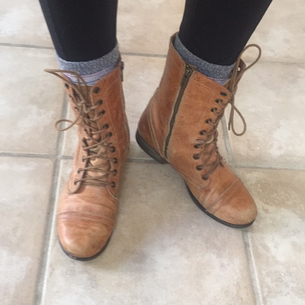 Steve Madden Combat Boots